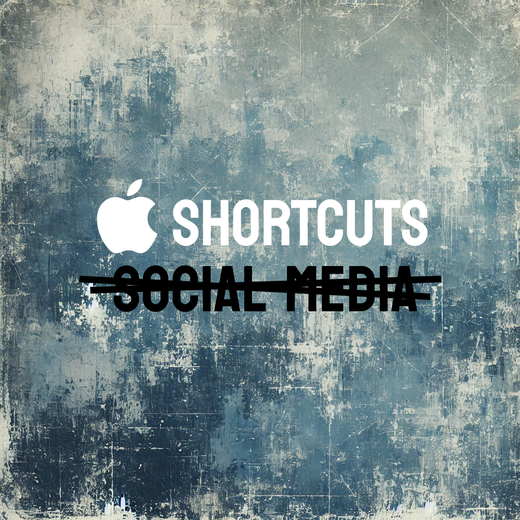 apples shortcuts and no to social media